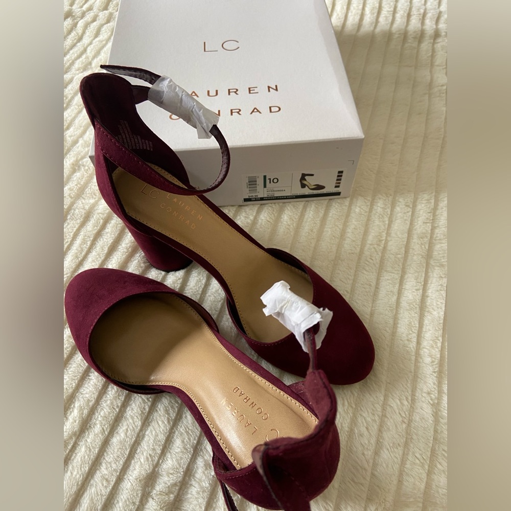 Lauren Conrad Hydrangea High Heel Shoes